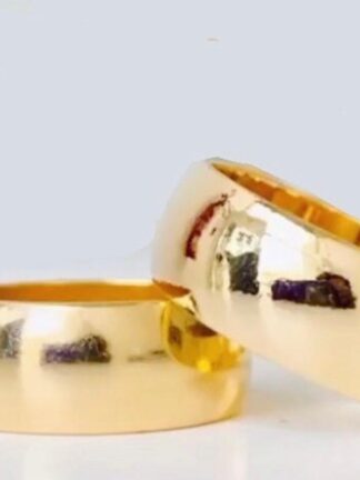 Aliança redonda lisa