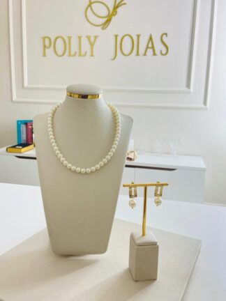 Colar de pérolas Luxo