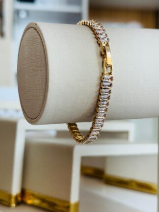 Pulseira Riviera Fecho quadrado